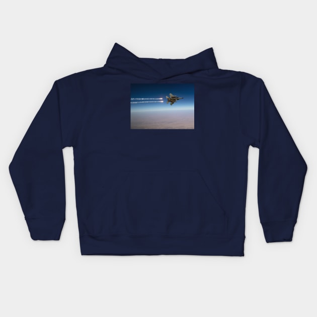 F15 Eagle Kids Hoodie by Aircraft.Lover